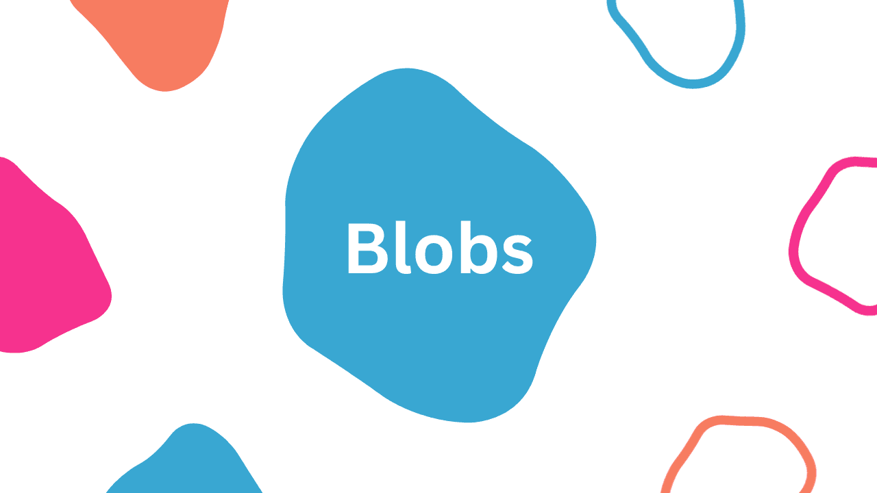 How to add blobs in Canva